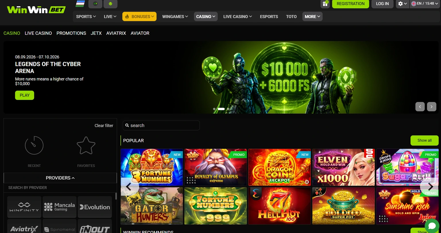 WinWin.Bet casino